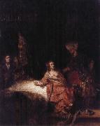 REMBRANDT Harmenszoon van Rijn Joseph Accused by Potiphor-s Wife Germany oil painting artist